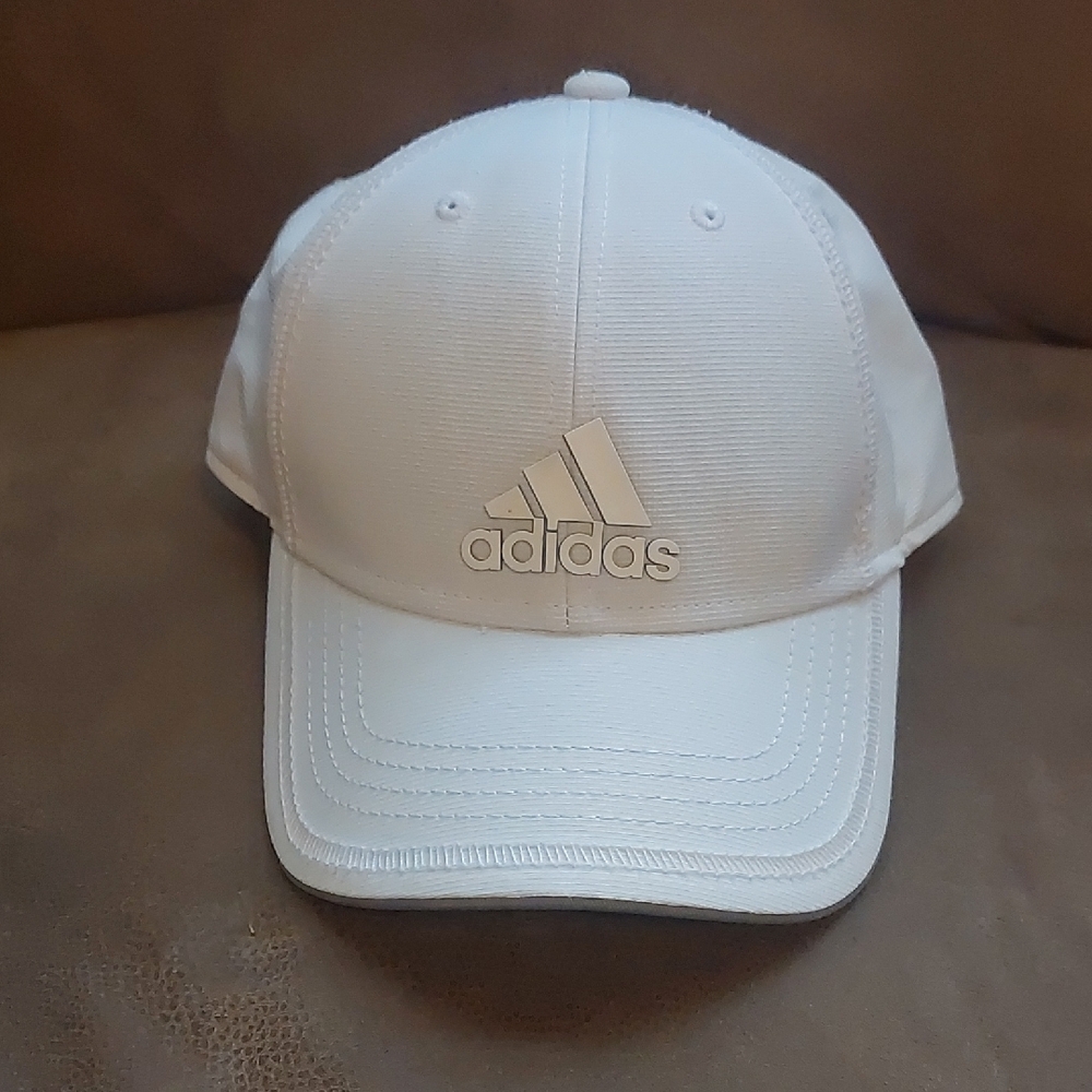 Adidas Classic White Baseball Cap - image 1